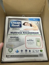Clean Rest PRO Full Mattress Encasement (MicroPlush) BUNDLE & SAVE!!