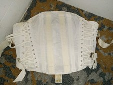Vintage OTC Corset Girdle Support Brace Steampunk Cosplay USA Made FLAWS