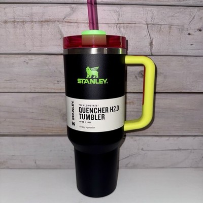Stanley 40oz Quencher Tumbler - Black Neon - Brand new with tags - 2023 Release