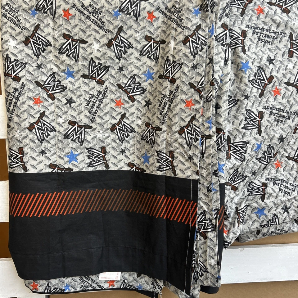 2008 Y2K WWE John Cena Undertaker Triple H Twin Sheet 3 peças conjunto - Imagem 4 de 4