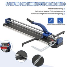 800mm Profi Fliesenschneider Wolframlegierung 15mm Schnitttiefe Infrarot Lineal