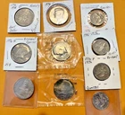 Lot of 10_ 1776-1976_Bi Centennial US Coins_ Clad_ (6) half dollars-(4) quarters