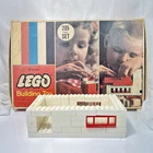 Vintage 1966 LEGO Building Toy No. 205 Starter Set In Org. Box 59 Pieces