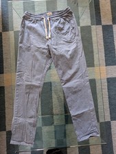 Marine Layer Saturday Beach Pants - Men's Small Athletic Fit - Light Blue