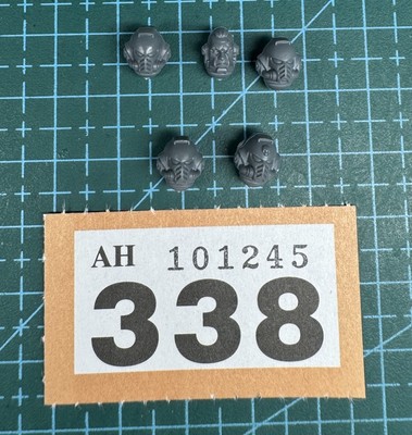 5 Space Marine Helmet Head Primaris Intercessor 40k Bits Heresy Indomitus