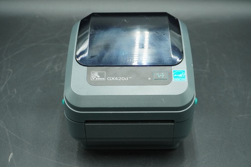 Zebra GX420d Thermal Transfer Direct Label Printer GX42-202410-000 *Tested*