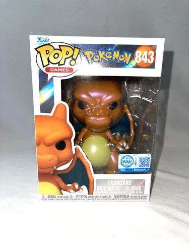 Funko Pop Pokemon Center pearlescent Charizard 843