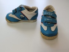Vintage Smurf Sports Baby Shoes Size 3