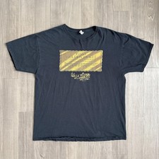 Willy Wonka Chocolate Factory Golden Ticket Shirt Mens XL Black Graphic Tee