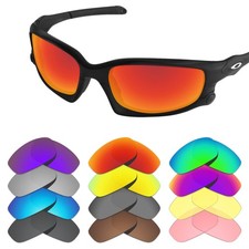 EYAR Polarized Replacement Lenses for-Oakley Split Jacket OO9099 Sunglass Option
