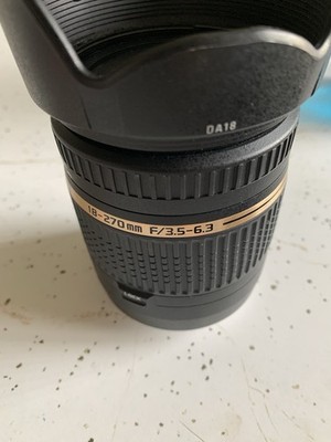 Tamron 18-270mm F/3.5-6.3 Di II VC PZD Lens for Canon EF