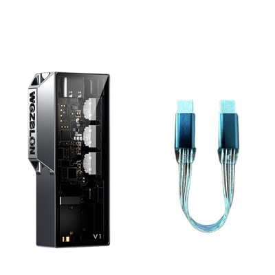 2X( V1 Audio-Decoder-Kopfhörerverstärker Dual CS43131 Chips Tragbare9064