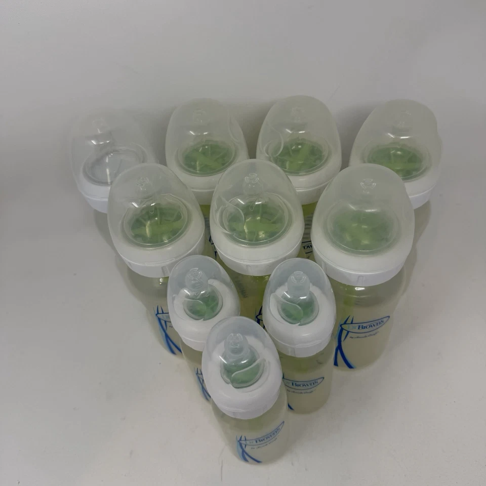 Lote de 10 botellas anticólicos Dr. Brown’s Natural Flow® de 8 y 4 oz Foto 2 de 3