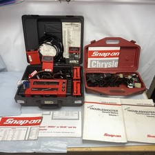 Snap On Mt2500 Super Deluxe Scanner With Cartridges Keys Adapters Manuals
