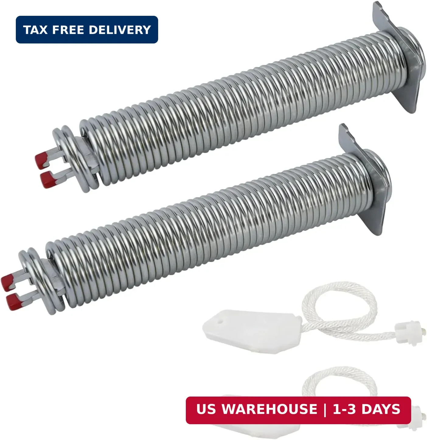 00754866 Replacement for Dishwasher Door Spring Kit,Replaces AP5804978 White