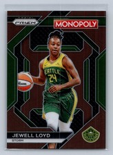 2024 Panini Prizm Monopoly WNBA Jewell Loyd #WNBA24 All-Star Brown #/249 Storm