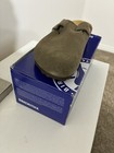 Birkenstock Boston Suede Clog Sandal Taupe Adjustable Buckle Strap US 9 EU 42 — photo 3
