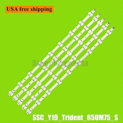 LED Strips For LG SSC_Y19_TRIDENT_65UM73 EAV64993001 EAV64992901 65UM7400PLA  
