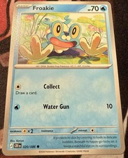 Pokémon TCG Froakie Common Card #020/086 ME04: Chaos Rising