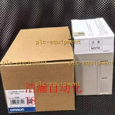New in Box OMRON C200HG-CPU63-E CPU UNIT SYSMAC C200HG Programmable Controller