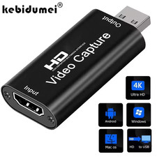 4K Audio Video Capture Card USB 3.0 HDMI Video Capture Device Full HD Recording