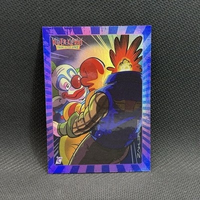 2023 Cardsmiths Killer Klowns from Outer Space Boxing Shorty #50 Rainbow Holo