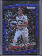 2025 Panini Prizm WNBA #1 Sydney Colson Blue Velocity Prizm