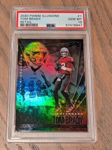 2020 Panini Illusions Tom Brady #1 Retail PSA 10