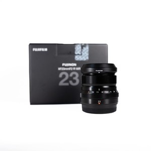 Fujifilm XF 23mm F2 R WR X-Mount Black Mint Boxed + UV Filter UK Seller Same-Day