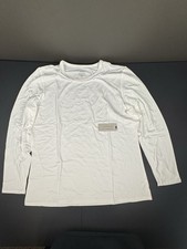 ClimateRight by Cuddl Duds Women s Long Sleeve Base Layer Shirt White XXL New