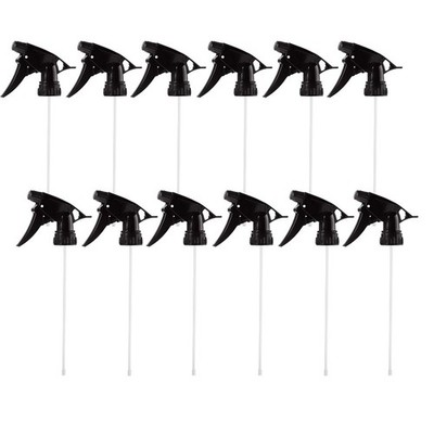 12 Pcs Heavy Duty Chemical Resistant Trigger Sprayer fit 16 OZ bottle