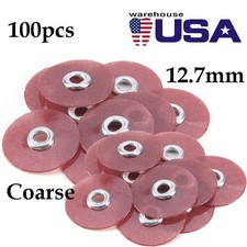 100PCS Dental SOFLEX Coarse Composite Finishing Polishing Discs 12.7mm