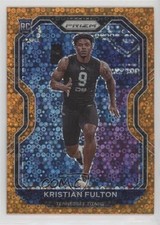 2020 Panini Prizm Rookie Orange Disco Prizm Kristian Fulton #397 2l4