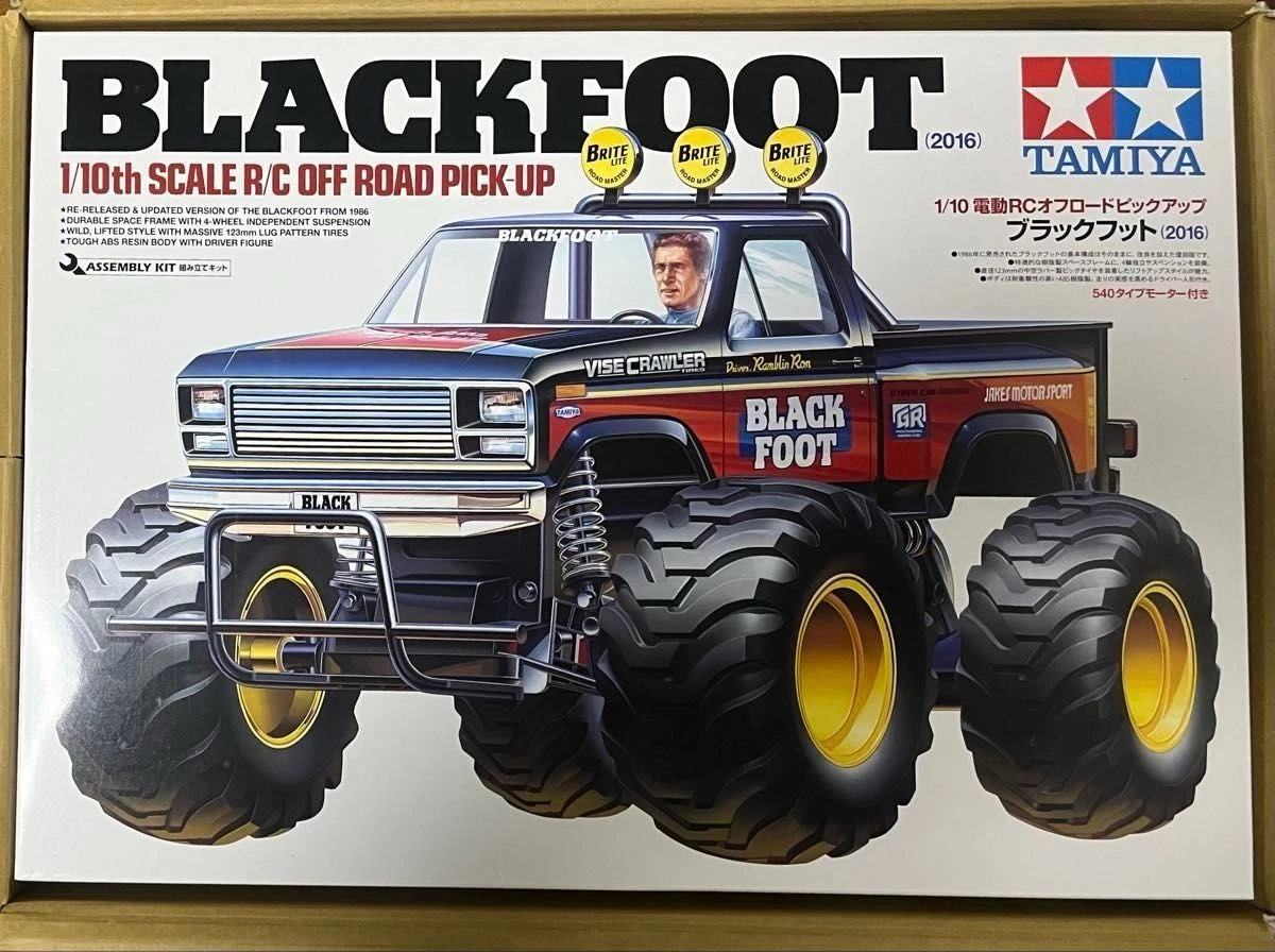 Tamiya Blackfoot 1:10 RC Model Cars, Trucks & Motorcycles for sale