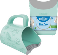 Dr. Brown'S Cleanup Dino-Pour Baby Bath Rinse Cup, Tear-Free Rinsing for Babies