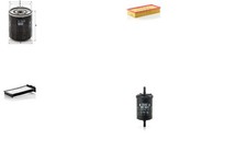 MANN-FILTER Inspektionspaket Filtersatz XL Partikelfilter Leitungsfilter M20x1.5