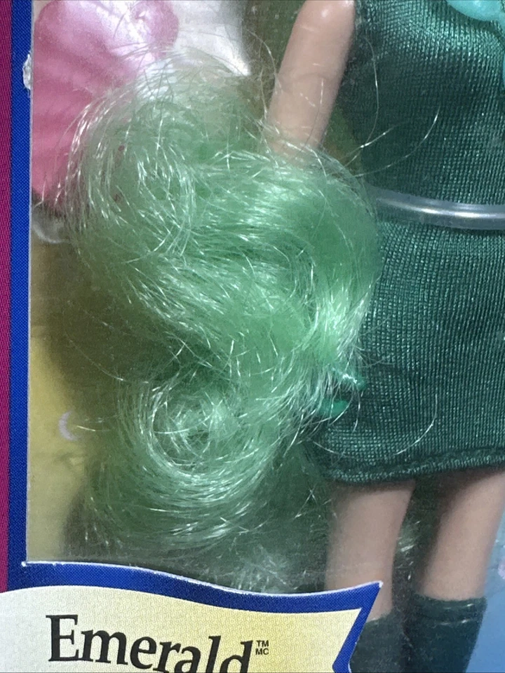 Boneco de aventura SAILOR MOON vintage 6" esmeralda - Imagem 4 de 4