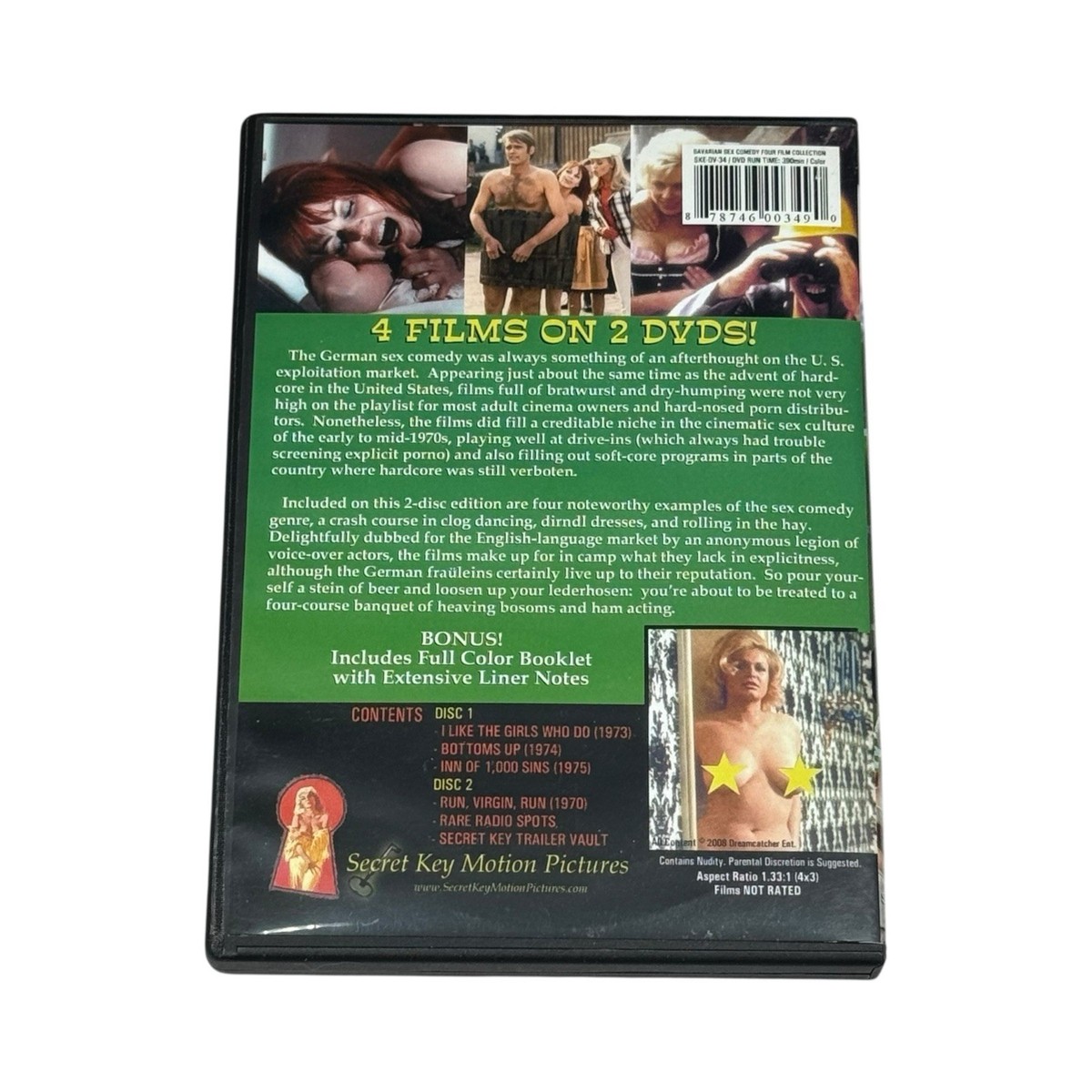 Bavarian Sex Comedy Collection (DVD, 2008, 2-Disc Set) 70's German Softcore  Smut 878746003490| eBay