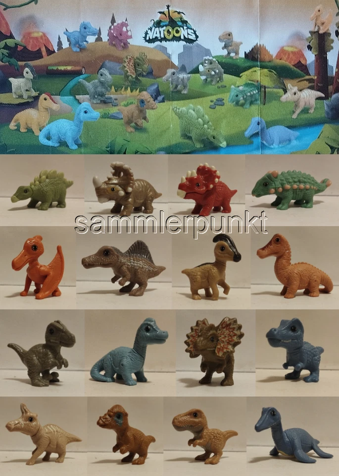 NEU***EINZELTIER + BPZ Ihrer Wahl aus Natoons5-Dinosaurierbabys - 2025***NEU - Bild 1 von 1