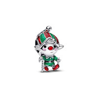 Pandora Moments Charm Weihnachtself Silberfarben 794294C01