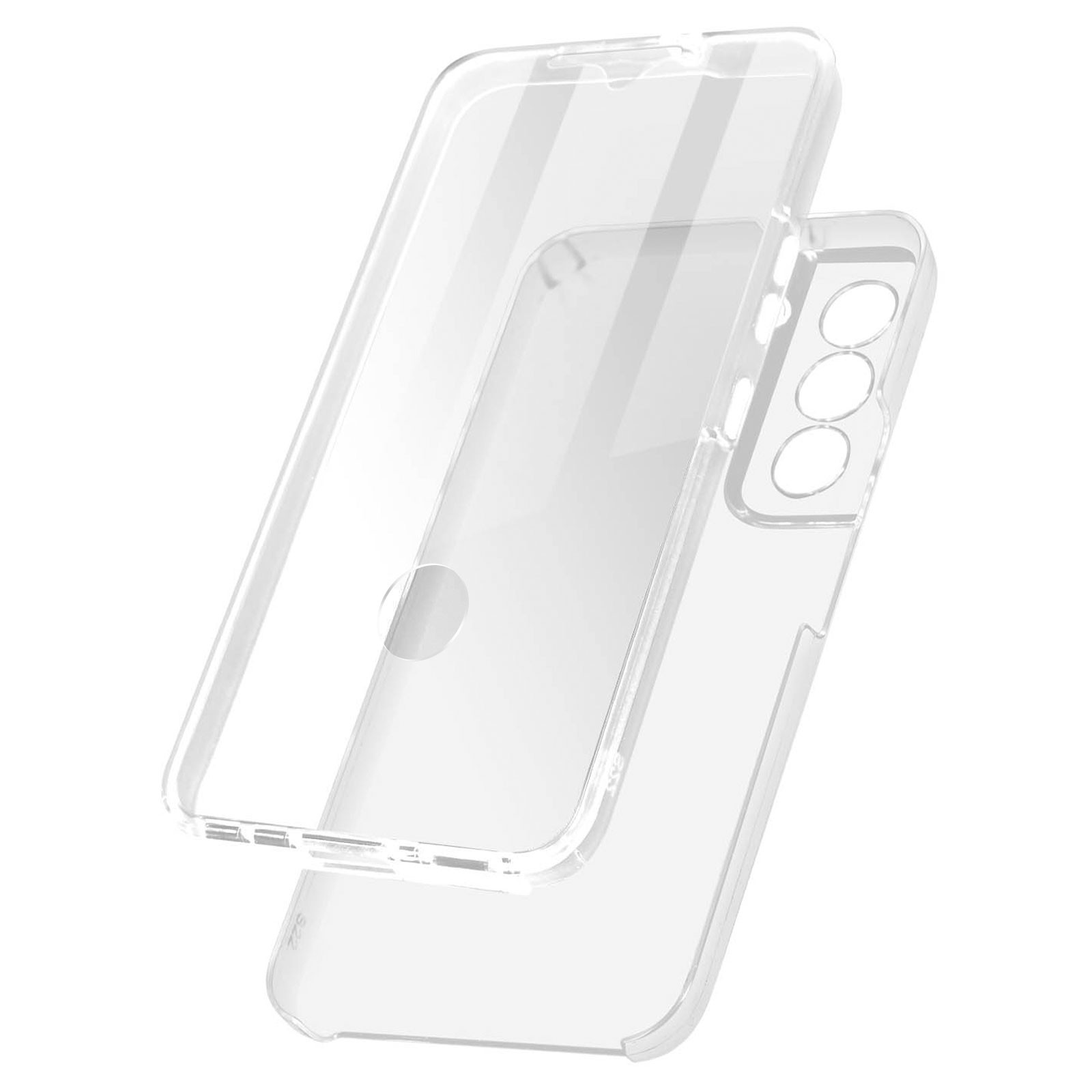 Coque Galaxy S22 cristal de qualité premium avec ajustement double face précis
