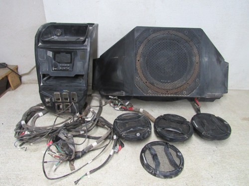 23 KAWASAKI TERYX KRX 4 1000 SE HIFONICS RADIO SUBWOOFER DOOR SPEAKERS #1039