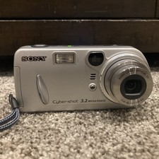 Sony Cyber-shot DSC-P72 3.2MP Digital Camera 3x Zoom Tested w/16MB Memory Stick
