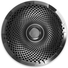 8-Inch High Excursion Black Steel Mesh Subwoofer Grille