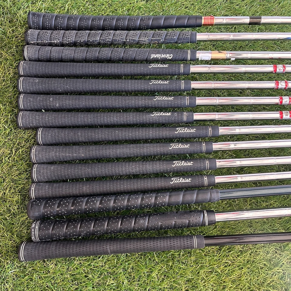 Titleist Taylormade Cleveland SnakeEyes Stiff Flex Complete Mens golf Club set - Image 3 of 4