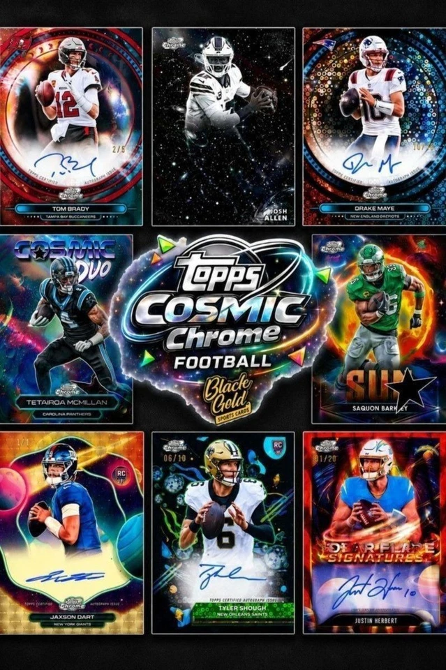 2025 Topps Chrome COSMIC FOOTBALL!! PLANET HUNTING!!