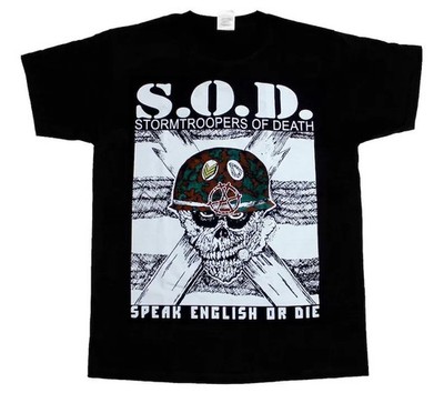 S.O.D. SOD STORMTROOPERS Of Death Sod Unisex Short Sleeve All Size T-Shirt