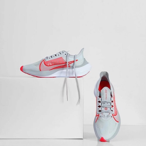 W Nike Zoom Gravity BQ3203 003 Pure Platinum/White-Red Orbit New Womens Size 6.5 - Picture 4 of 12