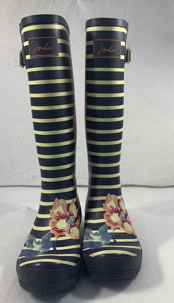 Joules women's top wellyprint rain boot