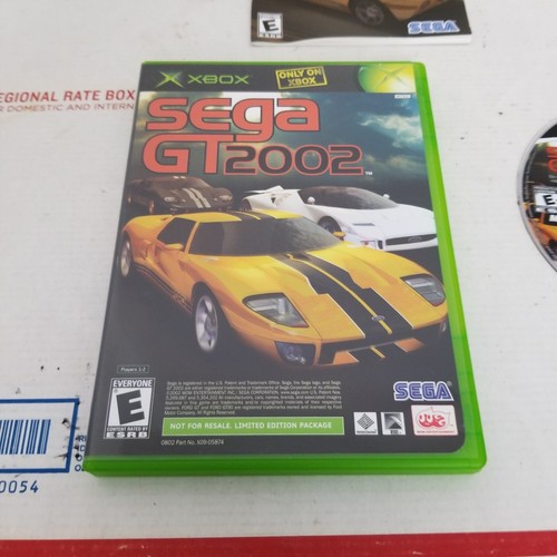 SEGA GT 2002 JSRF Jet Set Radio Future Microsoft Xbox in Box Tested Working - Picture 4 of 6